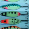 Creative Touch Glow Humpy Trolling Spoons -Fishing Gear Store humpy glow family