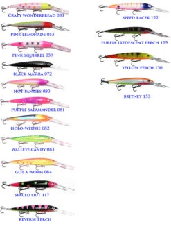 Rapala Custom Painted Husky Jerk Hj12 Painted By Warrior