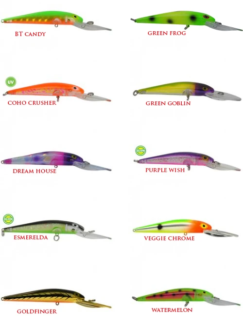 Bay Rat Lures Short Deep Divers 3 Bay Rat Lures Short Deep Divers