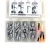 Wing It Quick Swap 50 Piece Sinker Standard Weight Kit -Fishing Gear Store standard kit 50